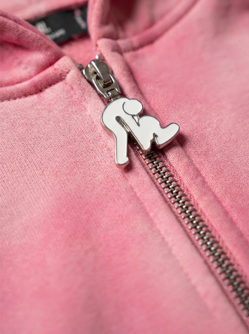 PINK ZIP UP 'ILLUSION'